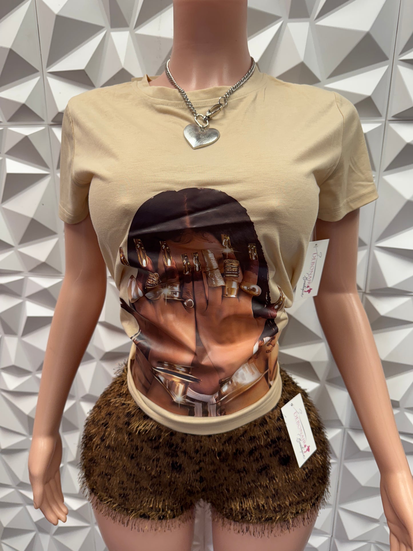 Girl Nails Graphic Tee
