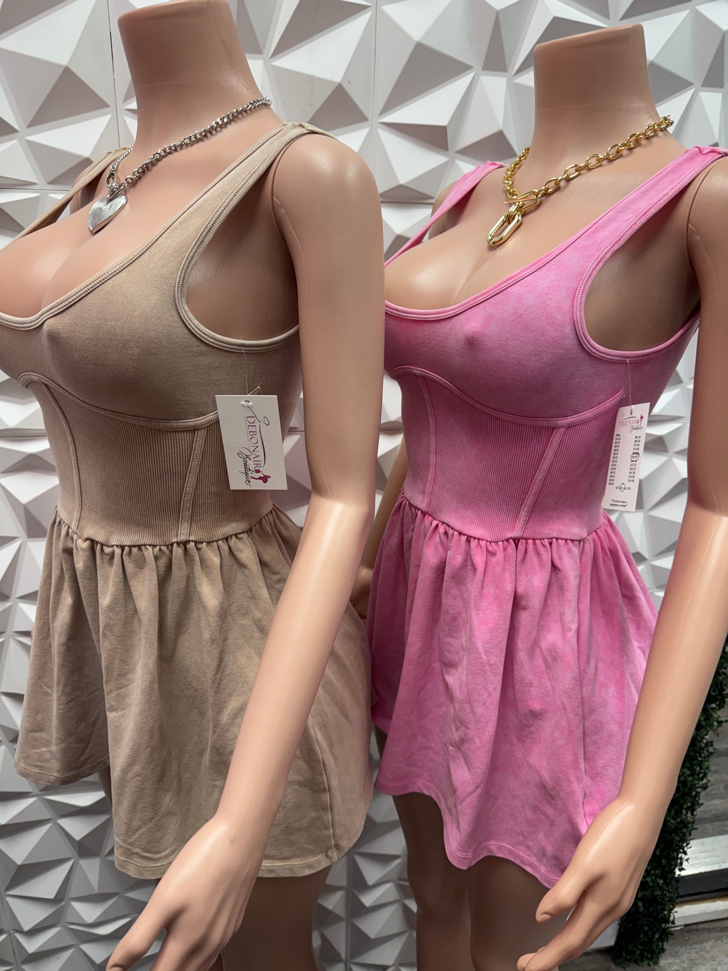 Corset Washed Dress