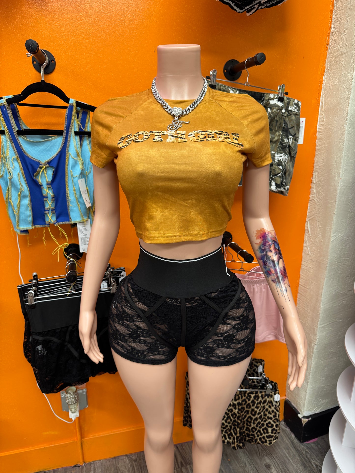 Baddie Lace Shorts