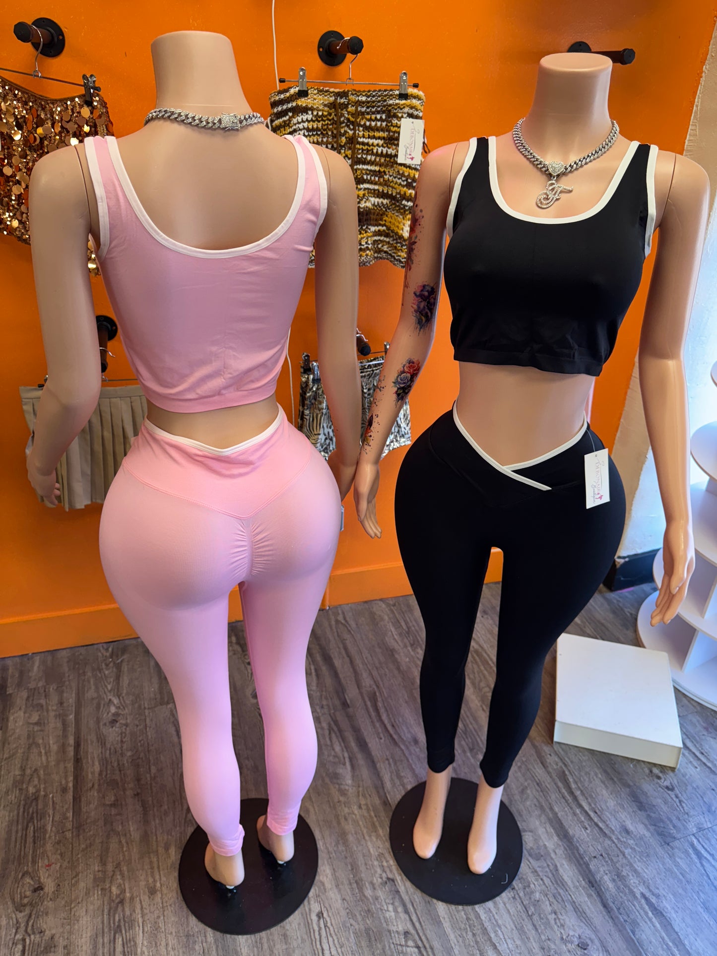 Athletic Leggings Set