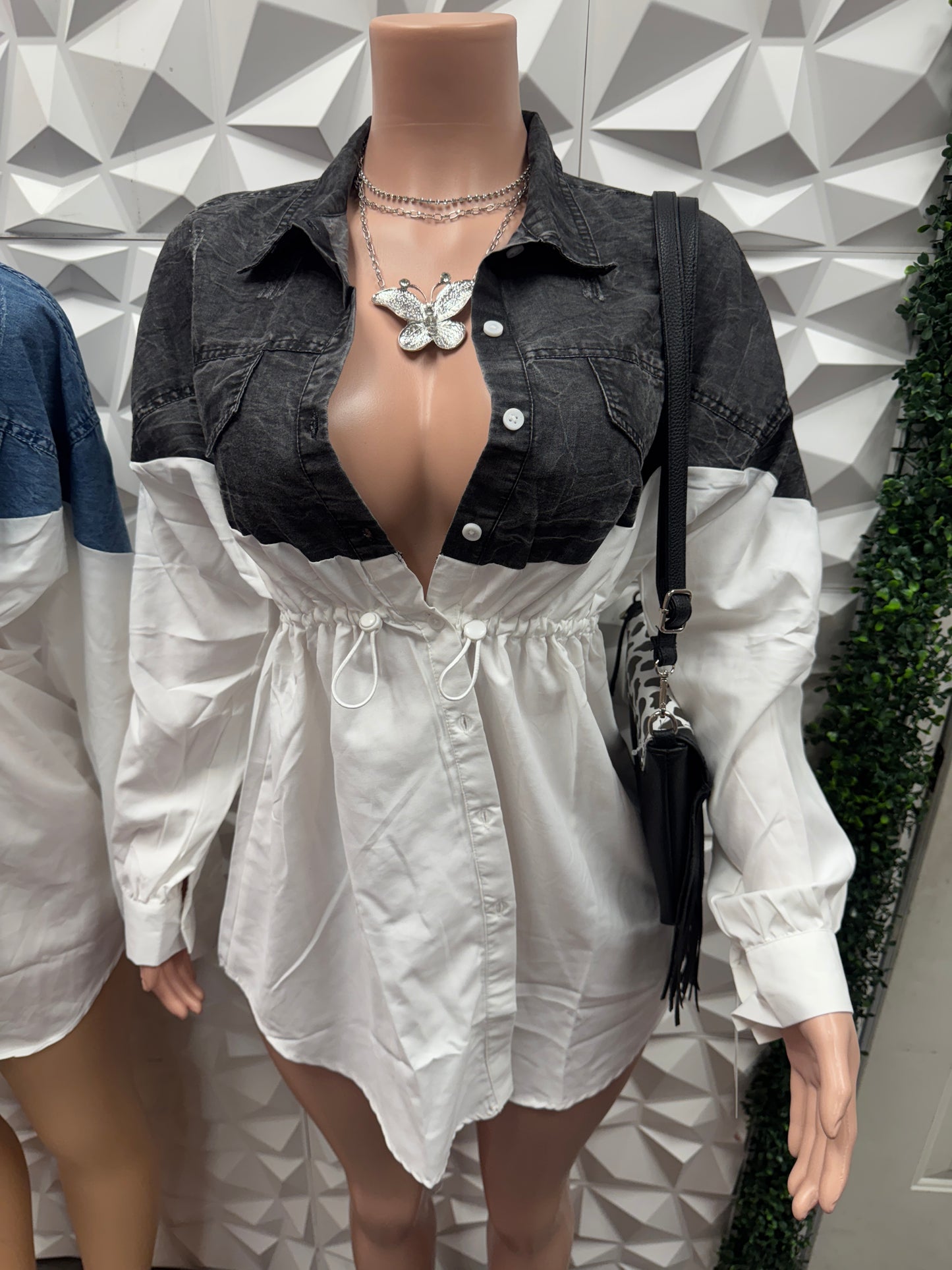 Denim Shirt Dress