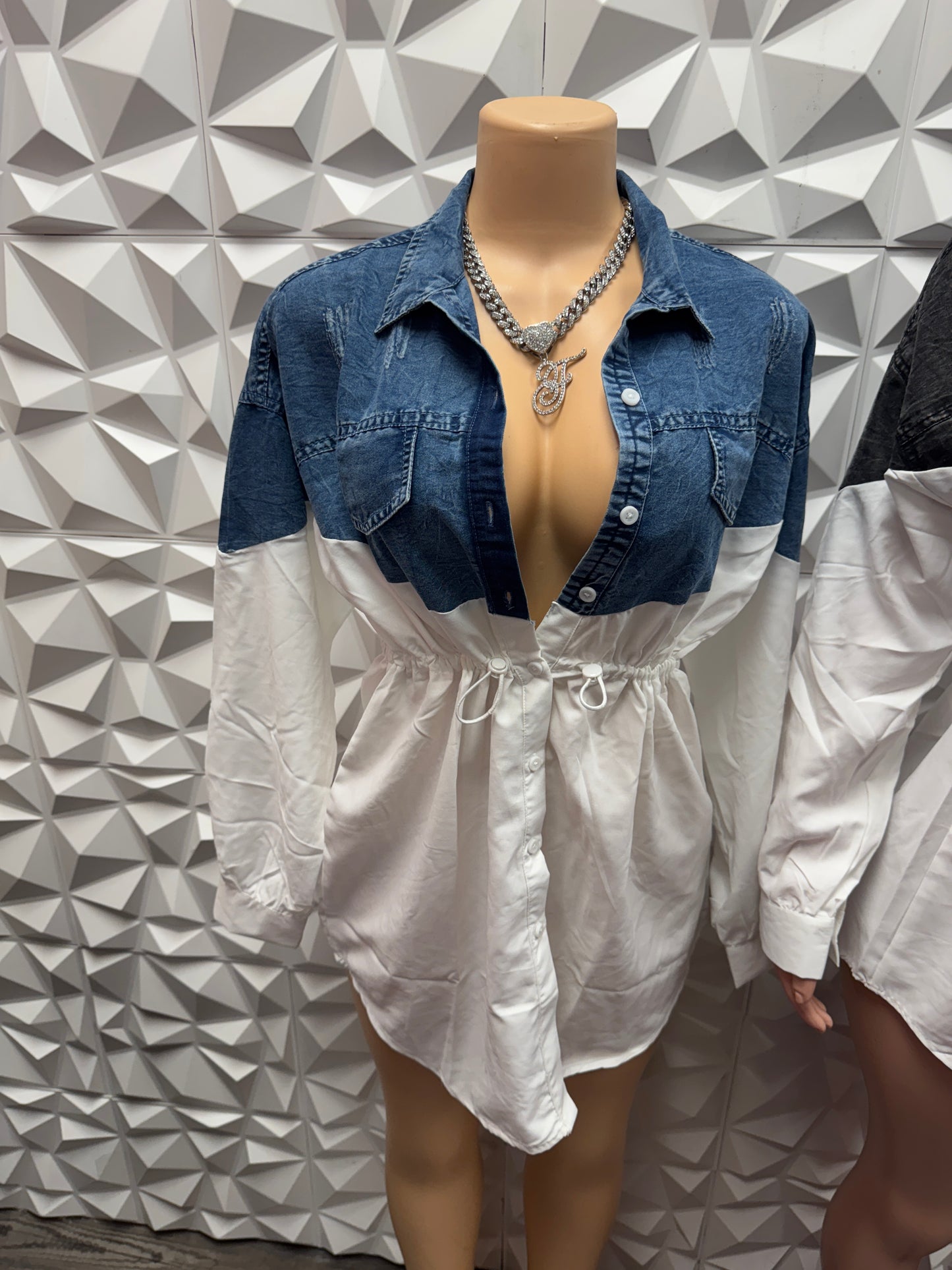 Denim Shirt Dress