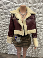 FlyGirl Burgundy Jacket