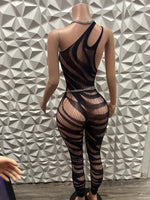 Open Cut Sexy Jumpsuit