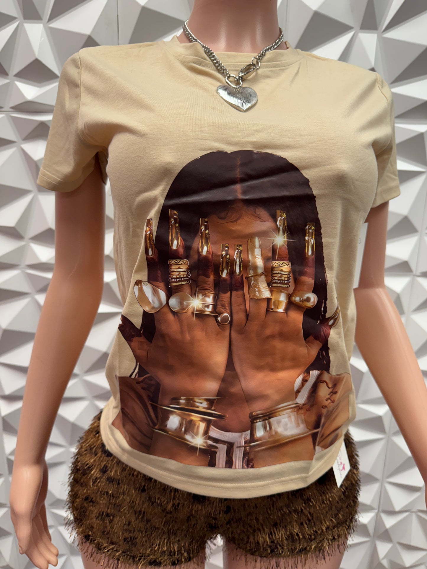 Girl Nails Graphic Tee