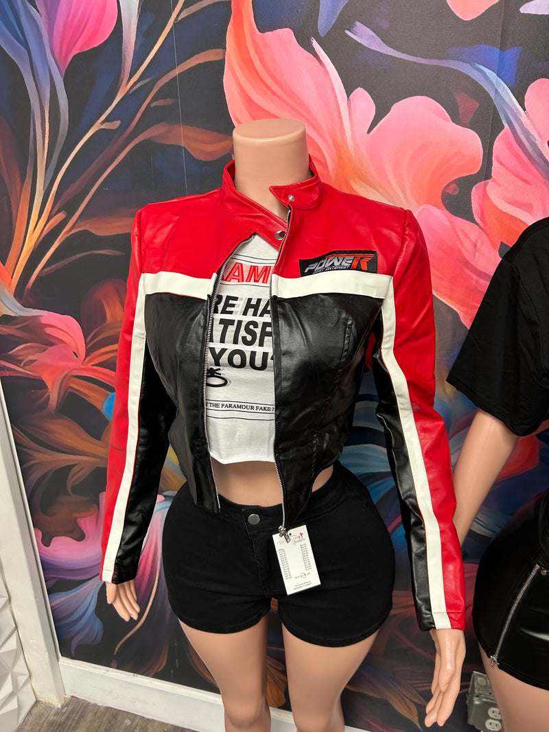 Unique Leather Moto Jacket