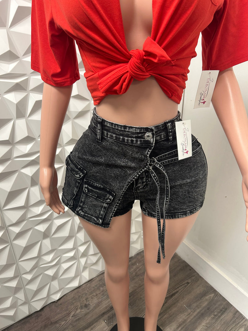 Red Cross Crop Top