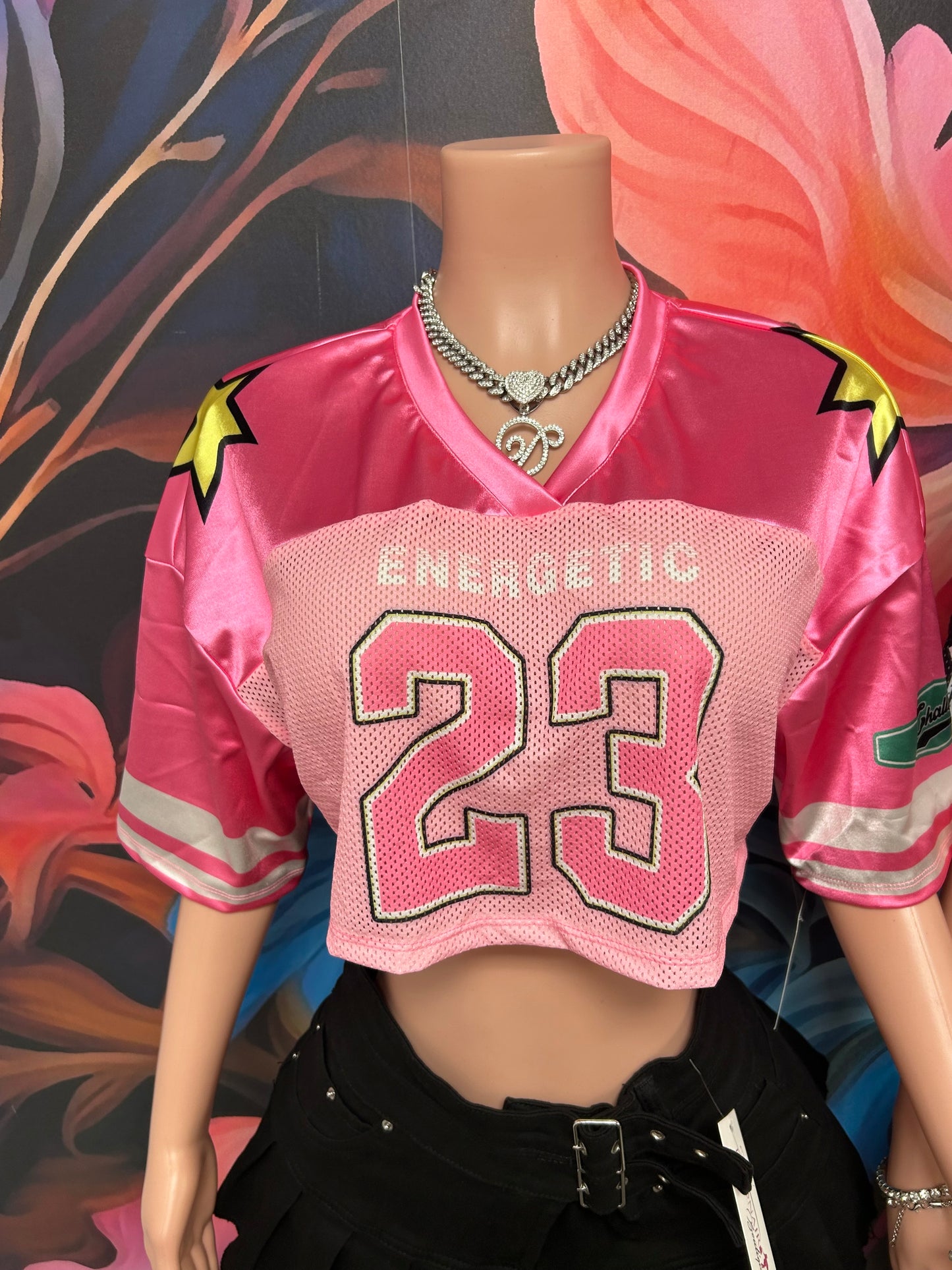 Crop Jersey Top