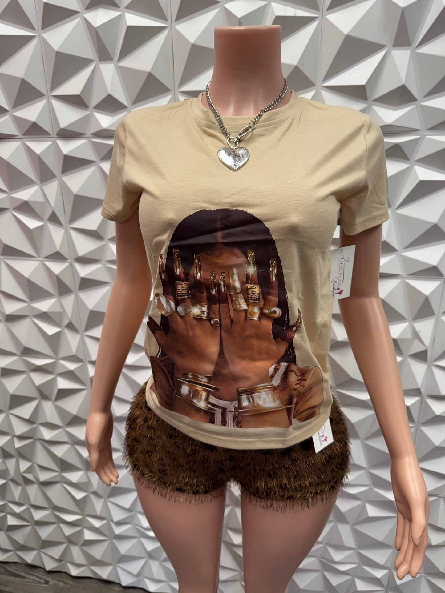 Girl Nails Graphic Tee