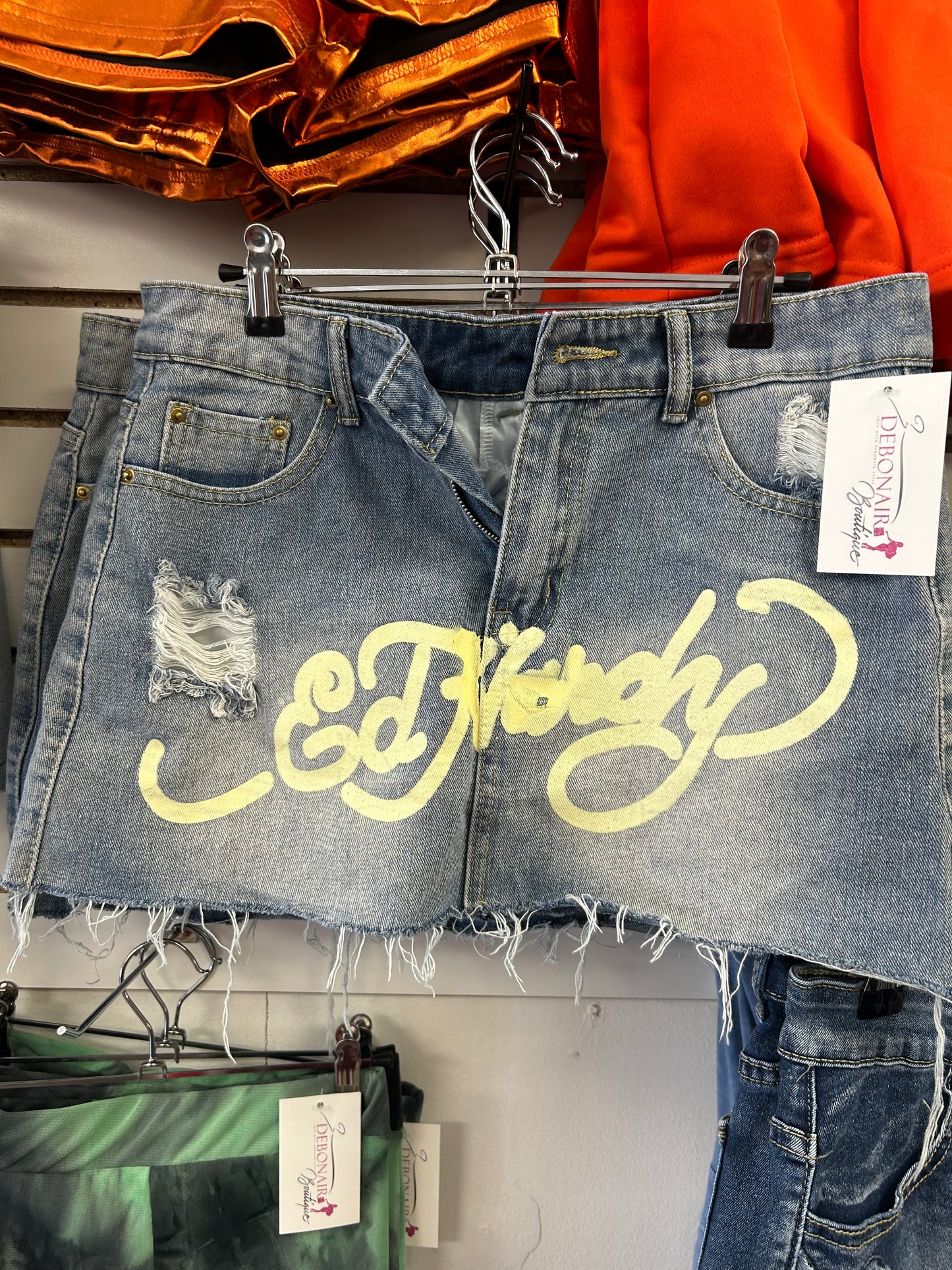 Ed Hardy Denim Skirt