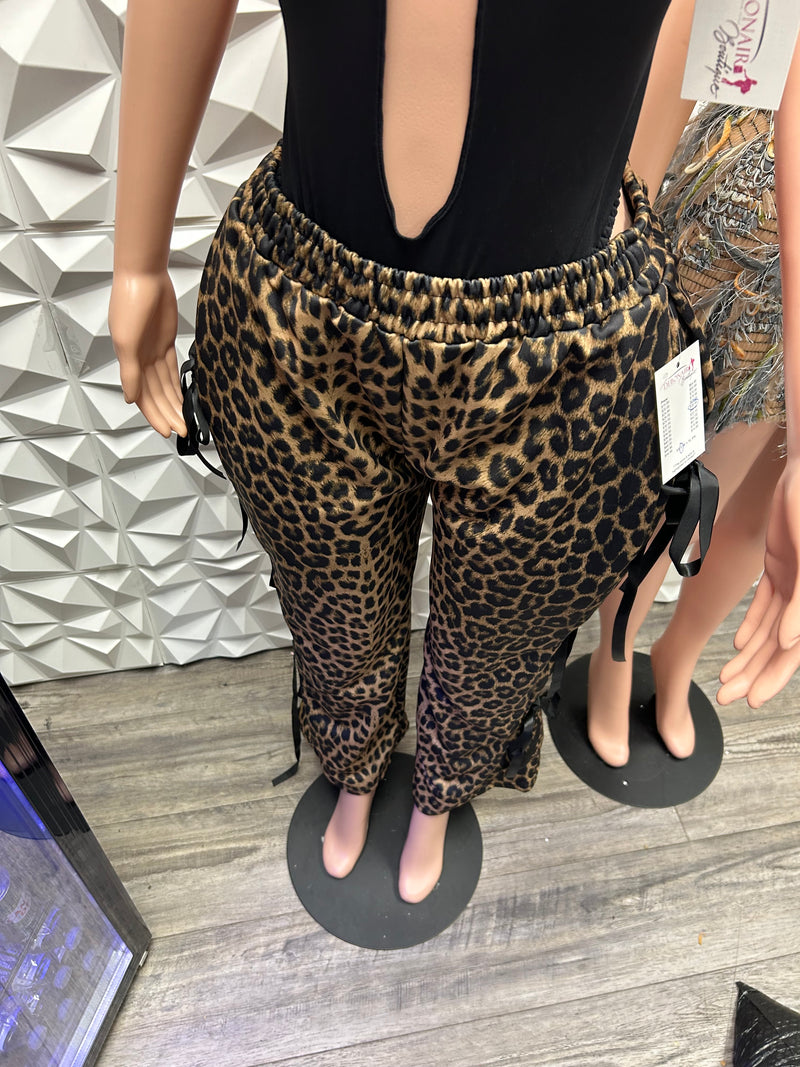 Leopard Joggers