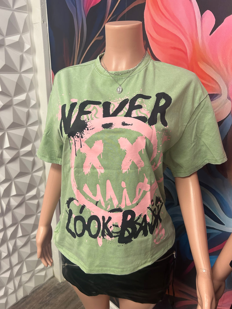 Never Look Back Graphic Tee