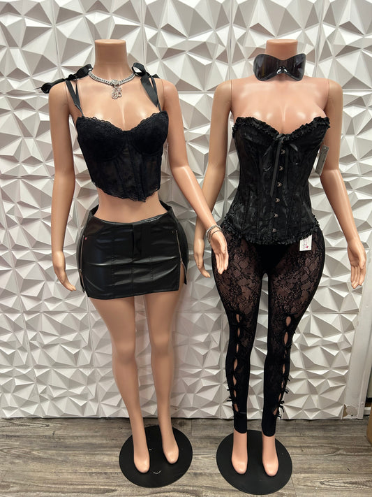 The Shoulder Tie Corset