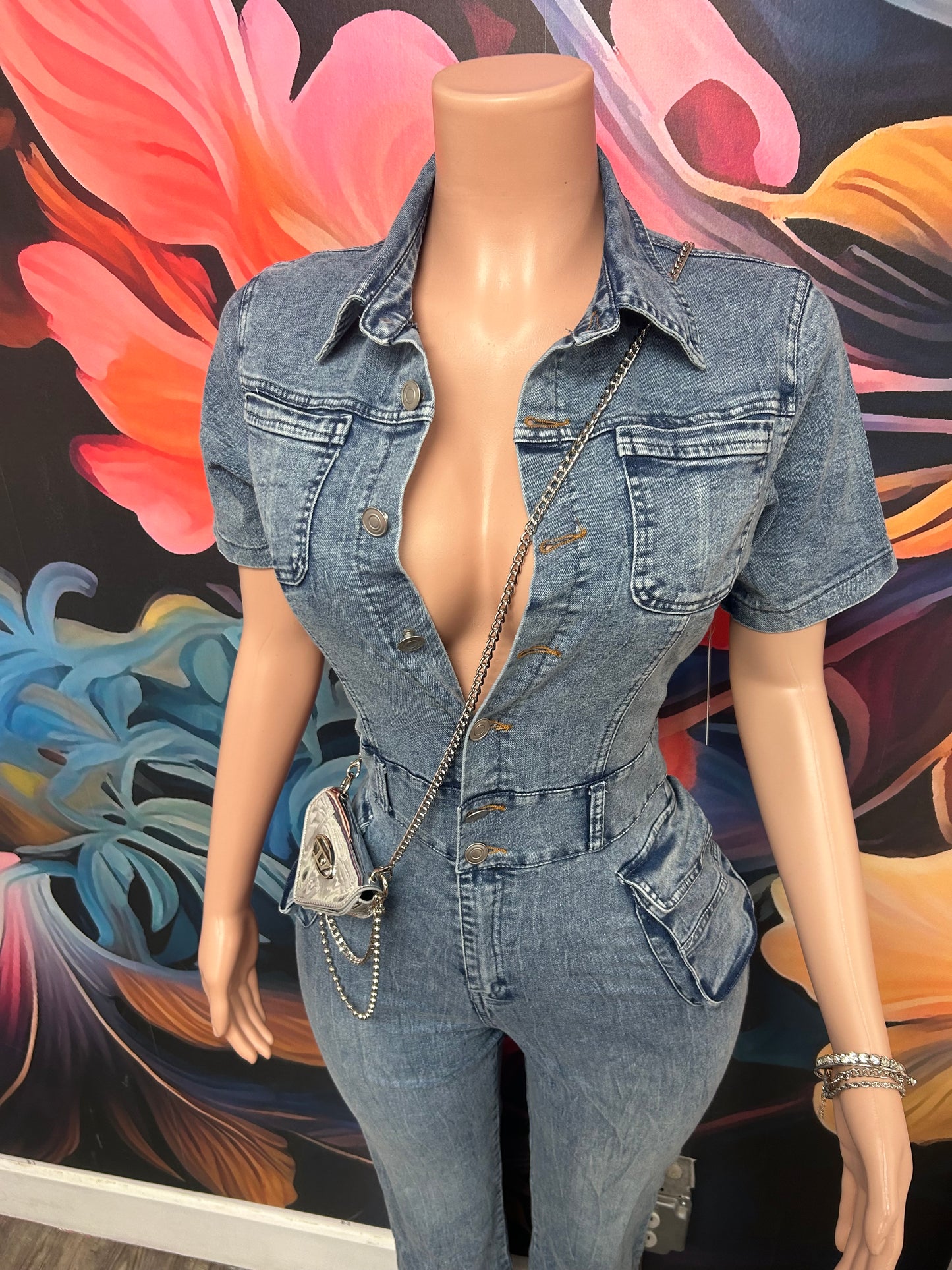 Denim Jumpsuit