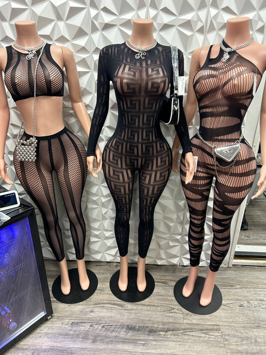 Open Cut Sexy Jumpsuit