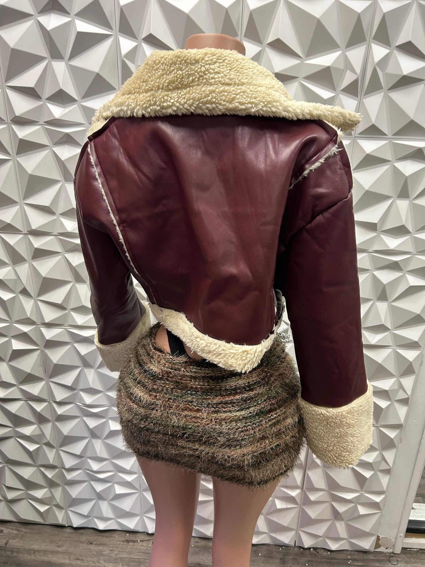 FlyGirl Burgundy Jacket