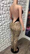 Unique Animal Print Fuzzy Pants