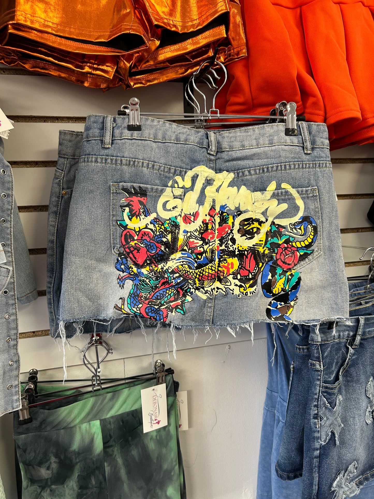 Ed Hardy Denim Skirt