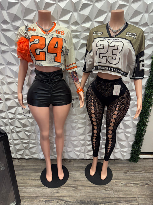 Orange Crop Jersey Graphic