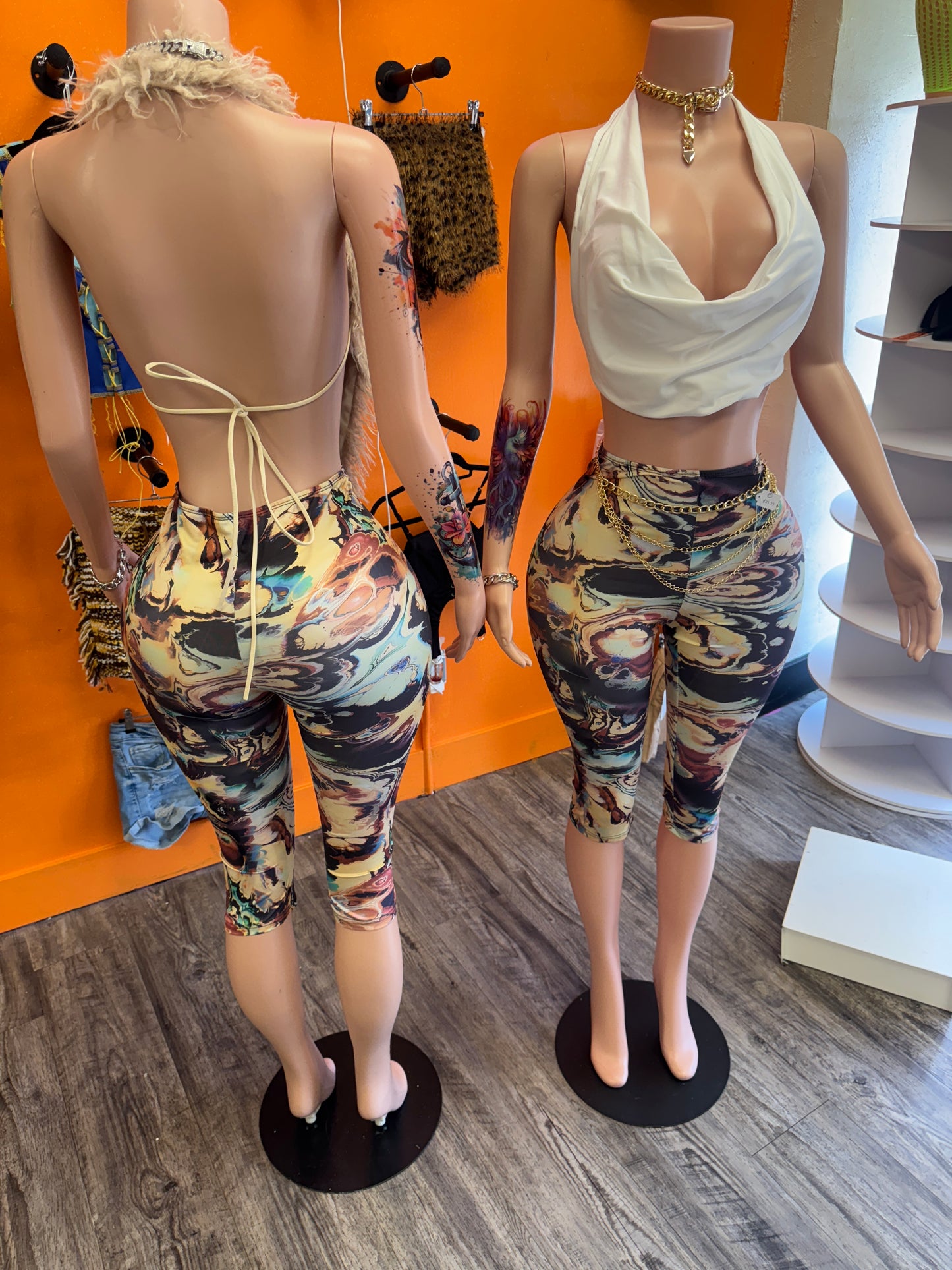 Capri Design Leggings