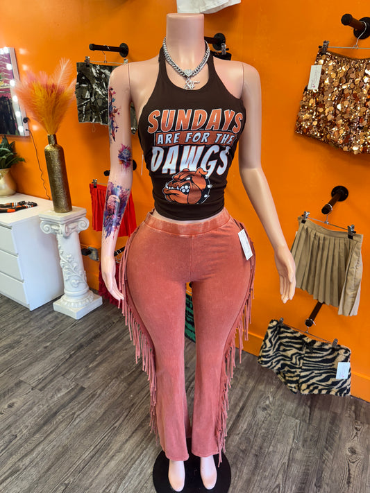 Browns Dawgs Halter Top