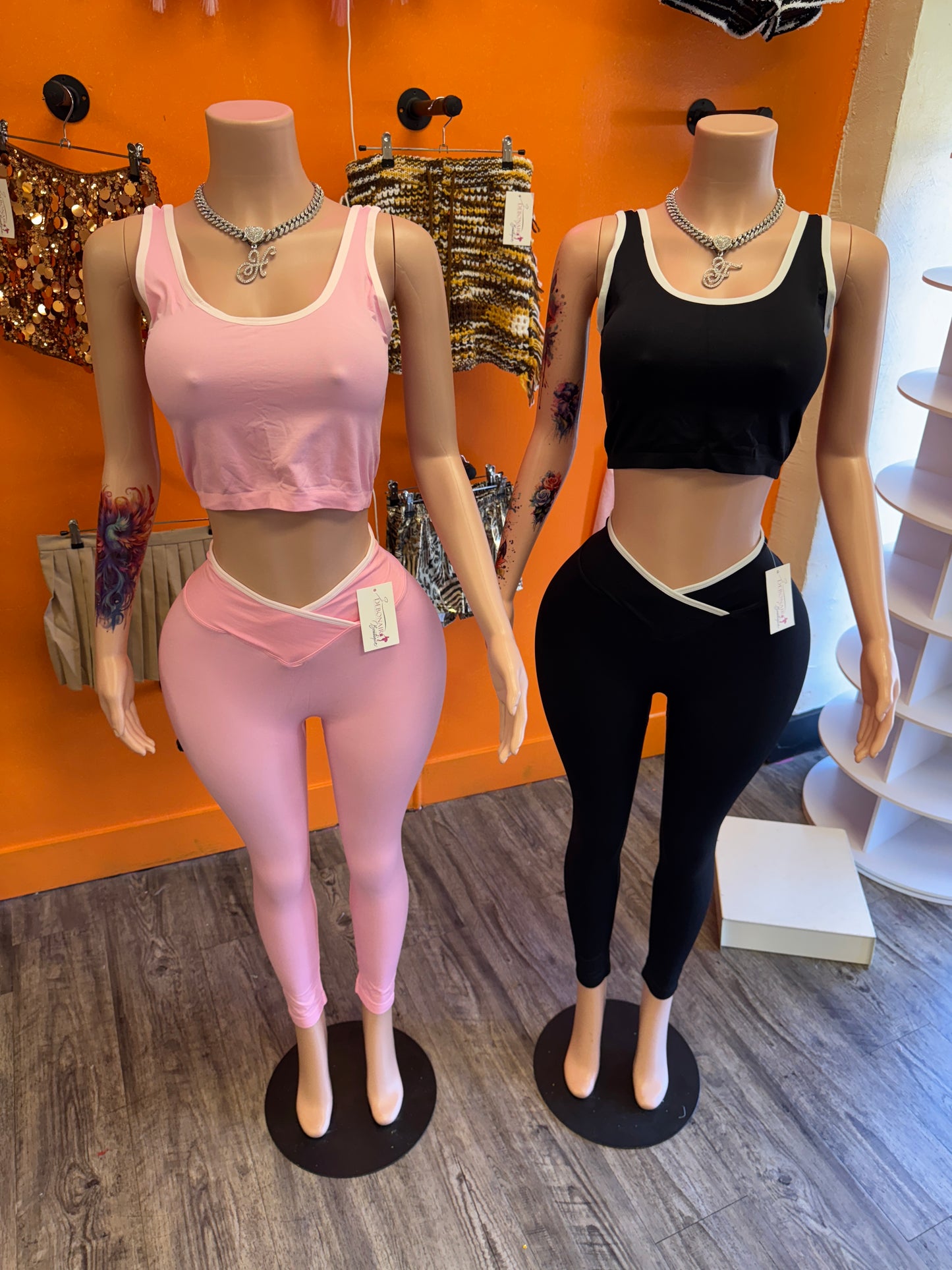 Athletic Leggings Set