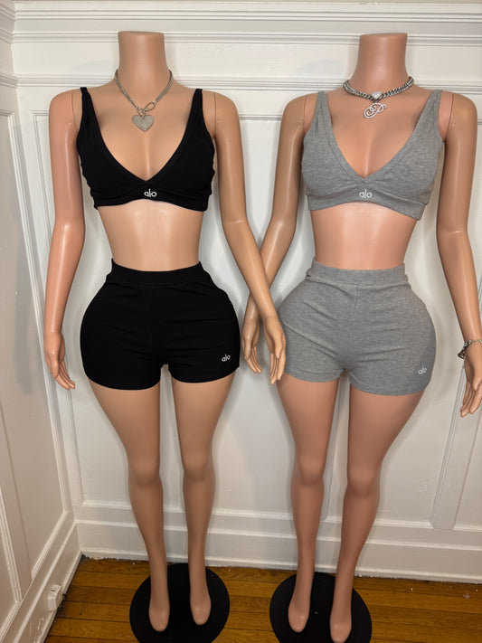 Alo 2-Piece Shorts Set