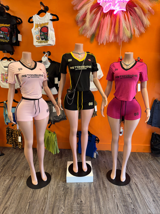 Astonishing shorts Set